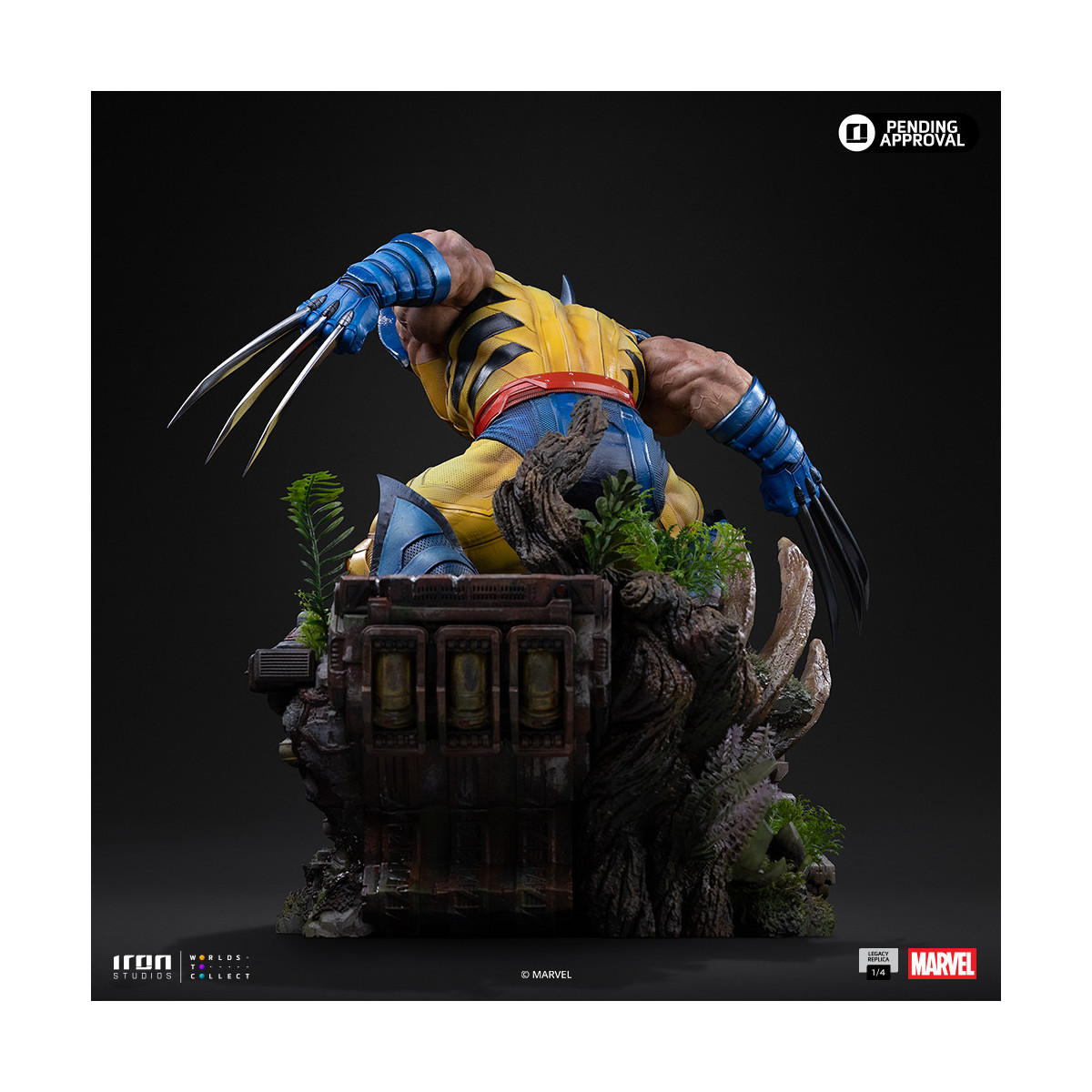 Iron Studios - Marvel Comics Wolverine Legacy Replica 1/4