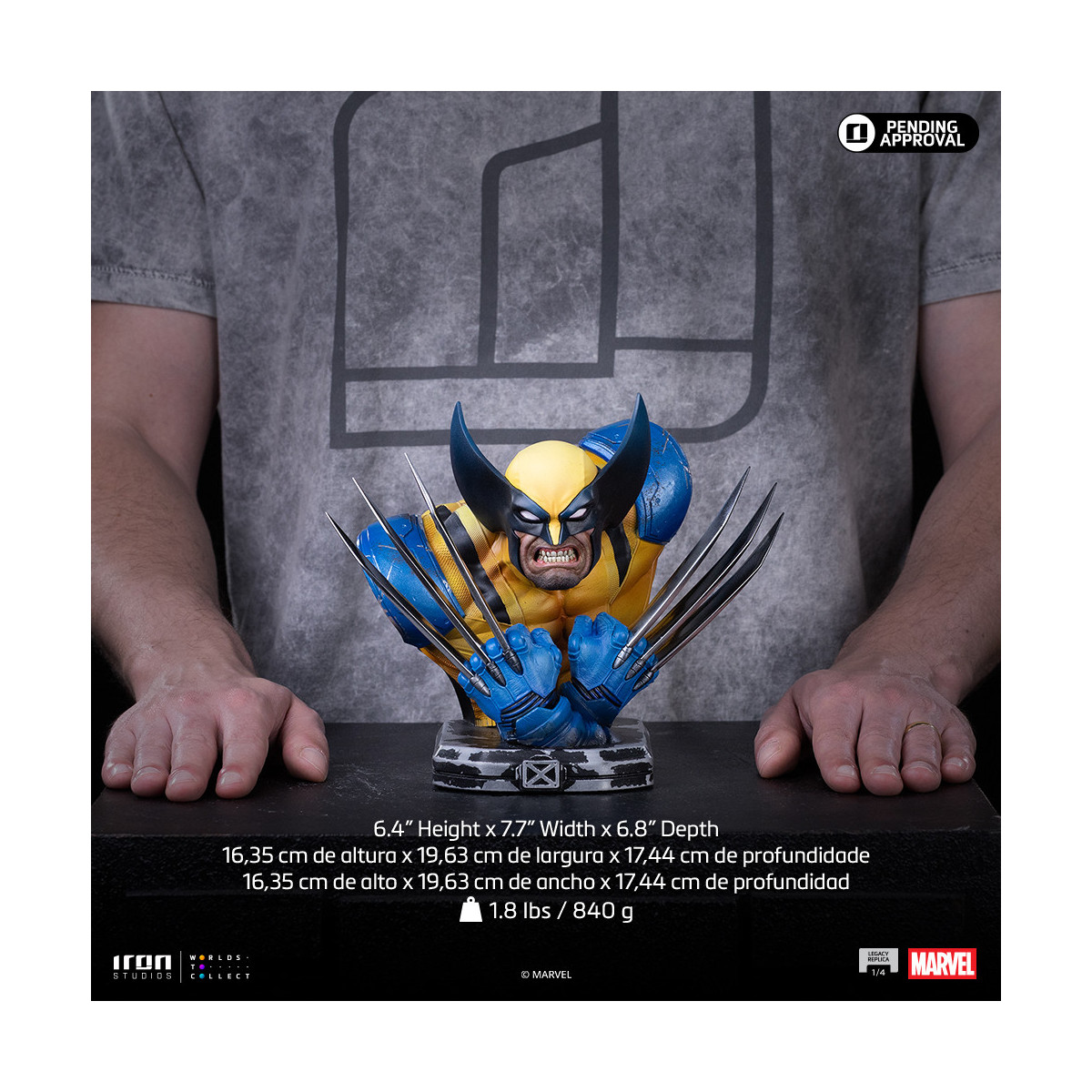 Iron Studios - Marvel Comics Wolverine Legacy Replica 1/4