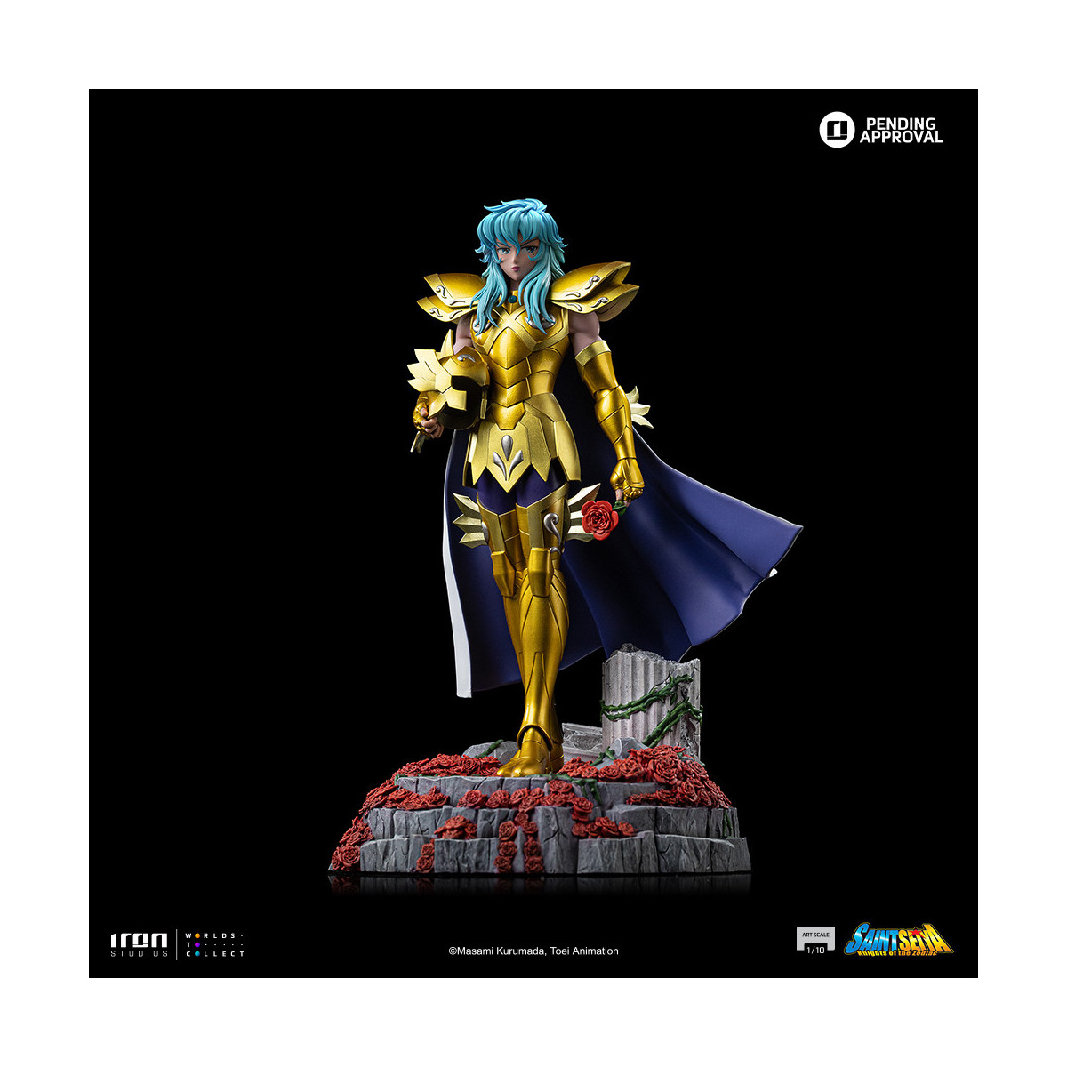 Iron Studios - Saint Seiya - Pisces Aphrodite Art Scale 1/10 - Die Ritter des Zodiakus