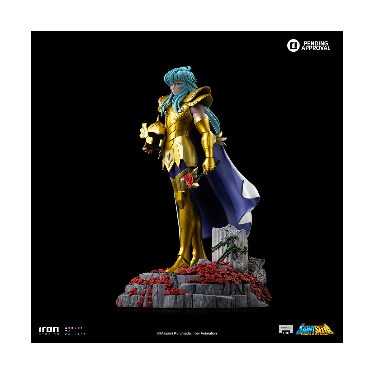 Iron Studios - Saint Seiya - Pisces Aphrodite Art Scale 1/10 - Die Ritter des Zodiakus