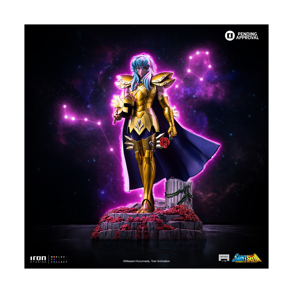 Iron Studios - Saint Seiya - Pisces Aphrodite Art Scale 1/10 - Die Ritter des Zodiakus