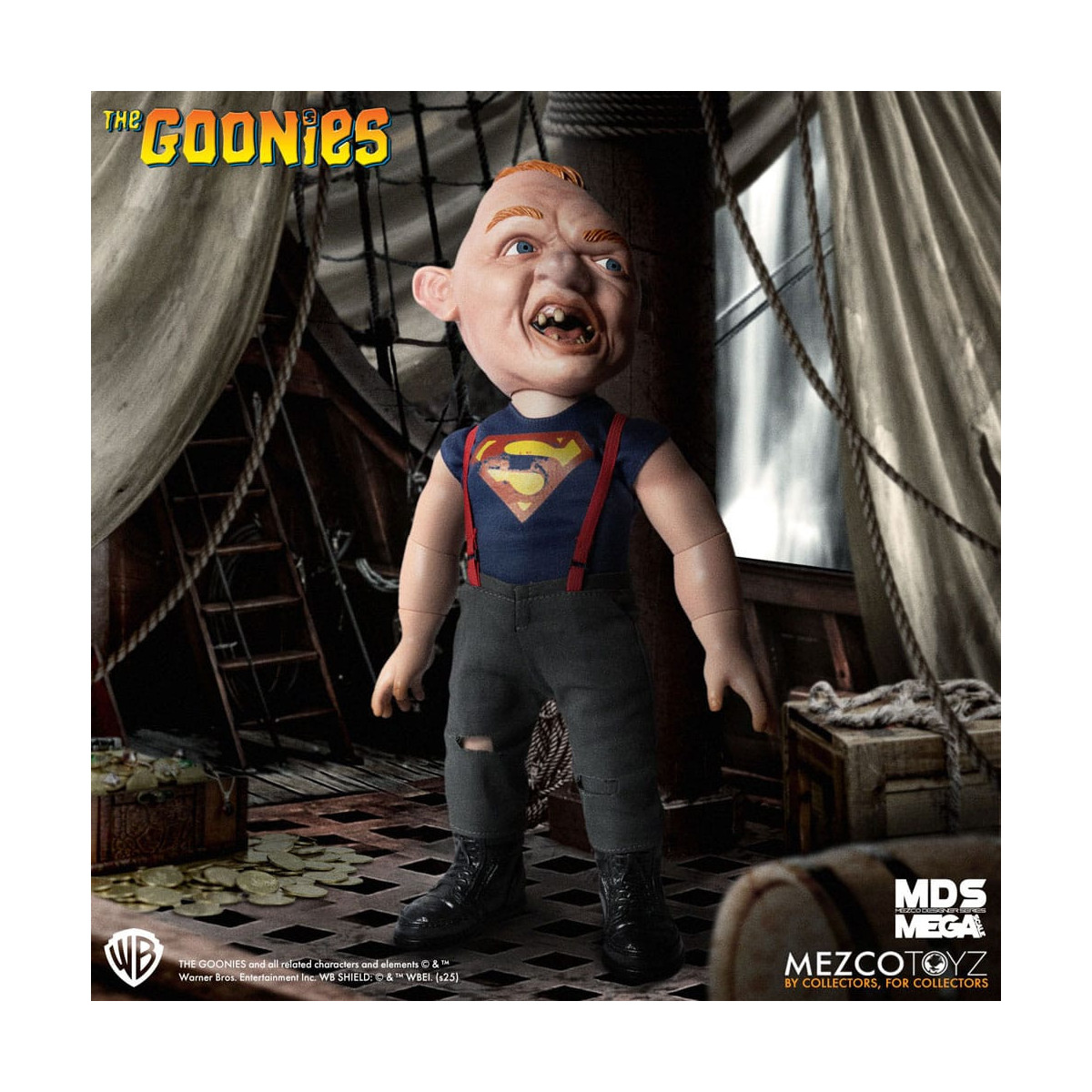 Mezco MDS Mega Scale -Talking Sloth with Sound - Les Goonies Sinok