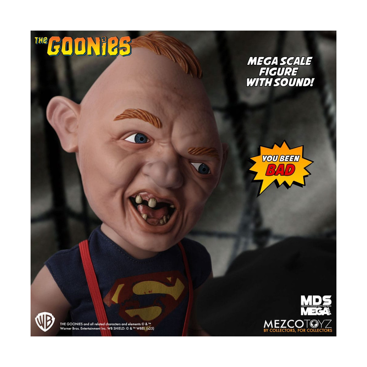 Mezco MDS Mega Scale -Talking Sloth with Sound - Les Goonies Sinok