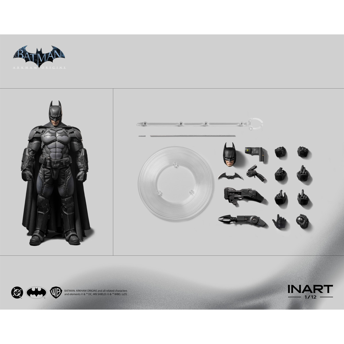 INART - Batman: Arkham Origins 1/12 Scale Figure Batman