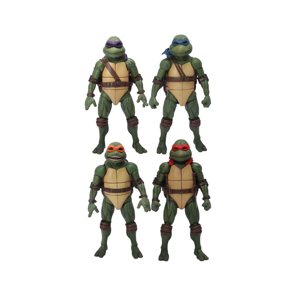 Mezco One 12 - Teenage Mutant Ninja Turtles (1990 Movie) Set bestehend aus 4 Figuren - - Teenage Mutant Ninja Turtles