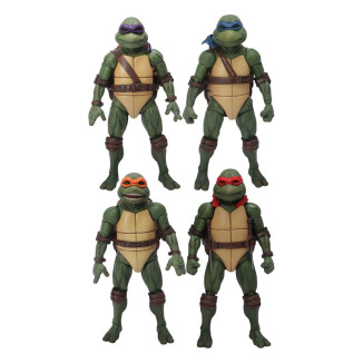 Mezco One 12 - Teenage Mutant Ninja Turtles (1990 Movie) Set bestehend aus 4 Figuren - - Teenage Mutant Ninja Turtles