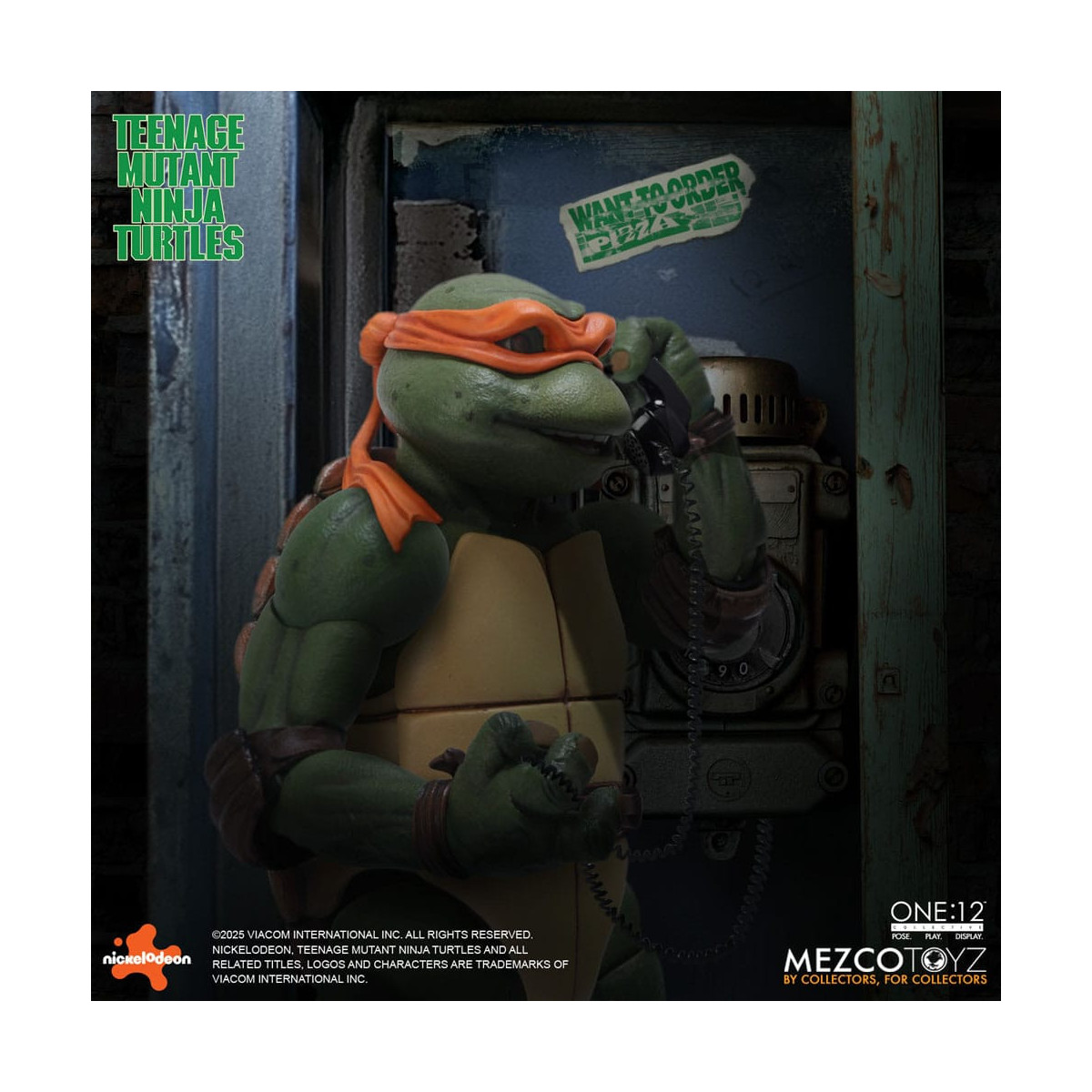 Mezco One 12 - Teenage Mutant Ninja Turtles (1990 Movie) Set bestehend aus 4 Figuren - - Teenage Mutant Ninja Turtles