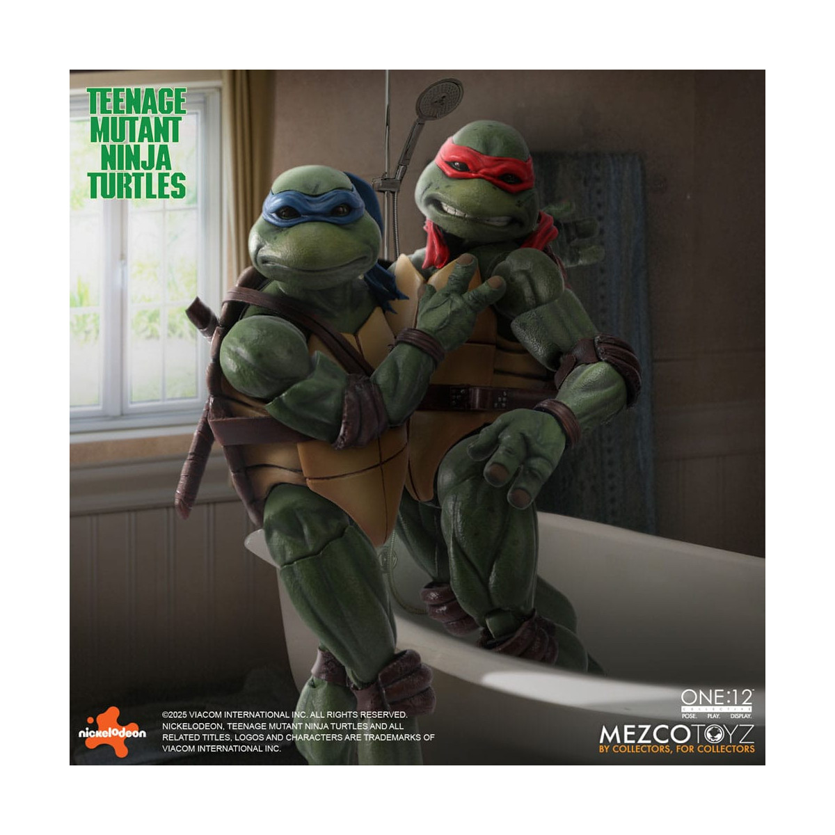 Mezco One 12 - Teenage Mutant Ninja Turtles (1990 Movie) Set bestehend aus 4 Figuren - - Teenage Mutant Ninja Turtles