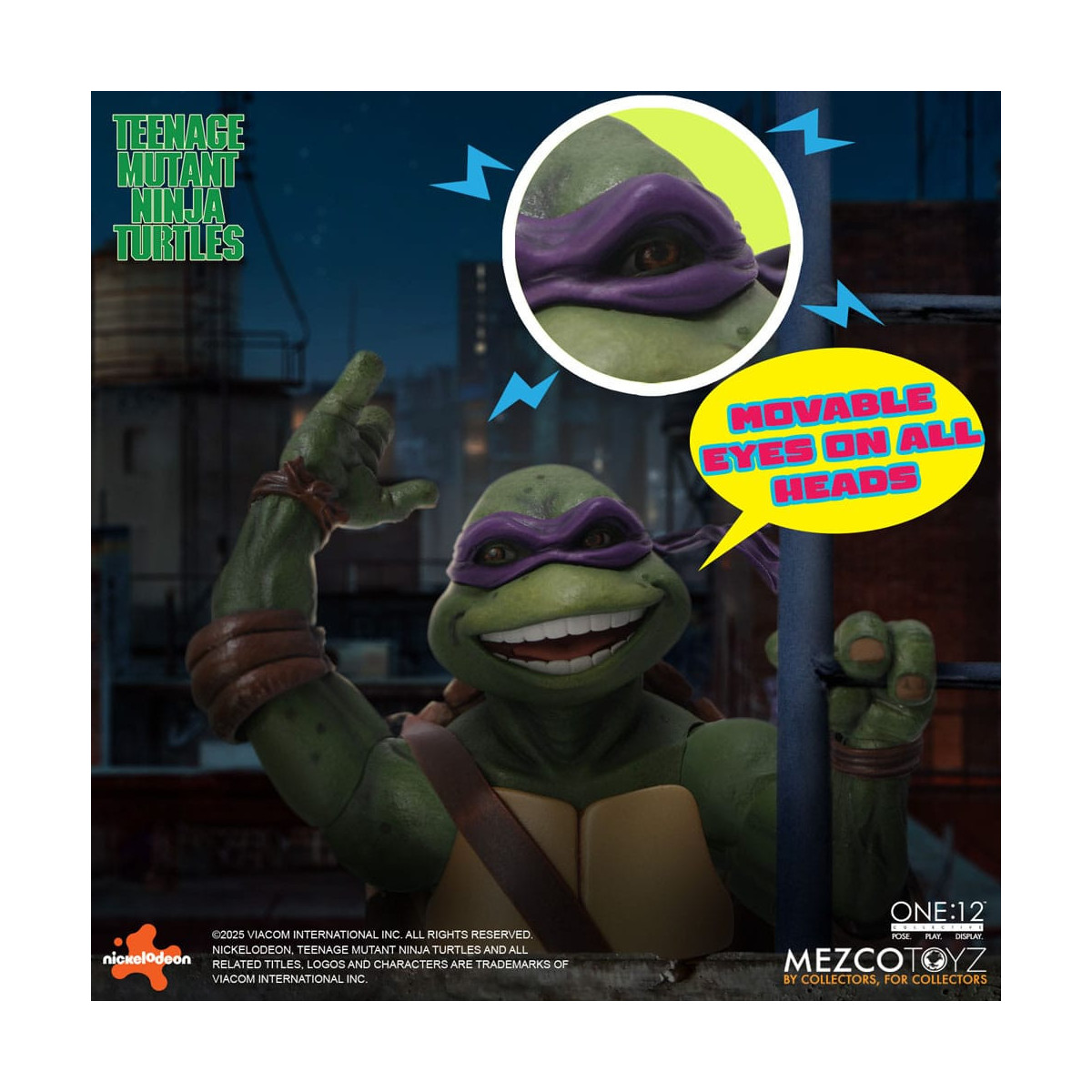 Mezco One 12 - Teenage Mutant Ninja Turtles (1990 Movie) Set bestehend aus 4 Figuren - - Teenage Mutant Ninja Turtles