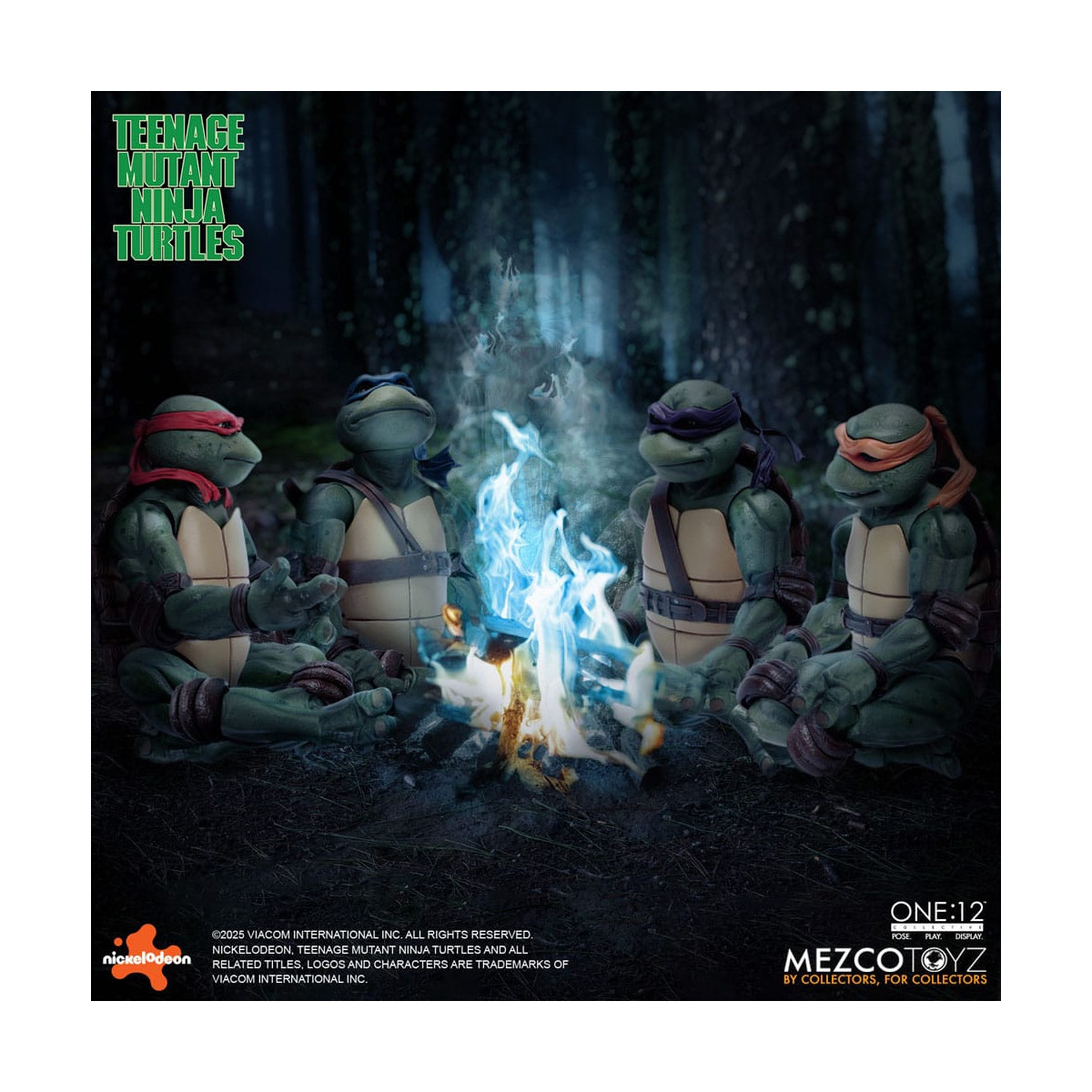 Mezco One 12 - Teenage Mutant Ninja Turtles (1990 Movie) Set bestehend aus 4 Figuren - - Teenage Mutant Ninja Turtles