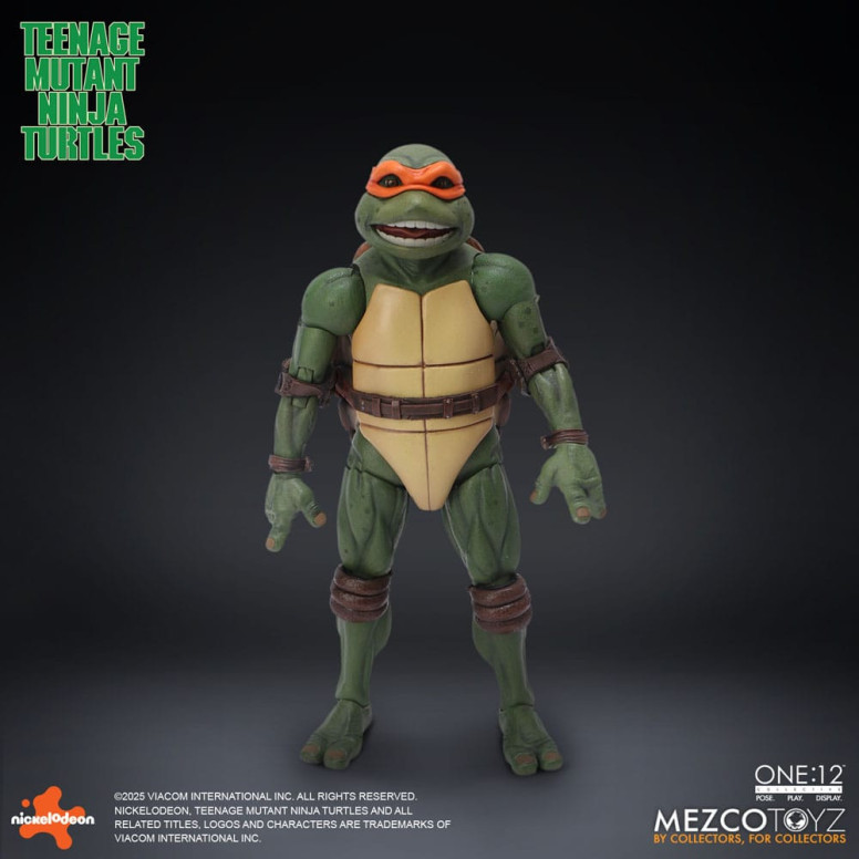 Mezco One 12 - Teenage Mutant Ninja Turtles (1990 Movie) Set bestehend aus 4 Figuren - - Teenage Mutant Ninja Turtles