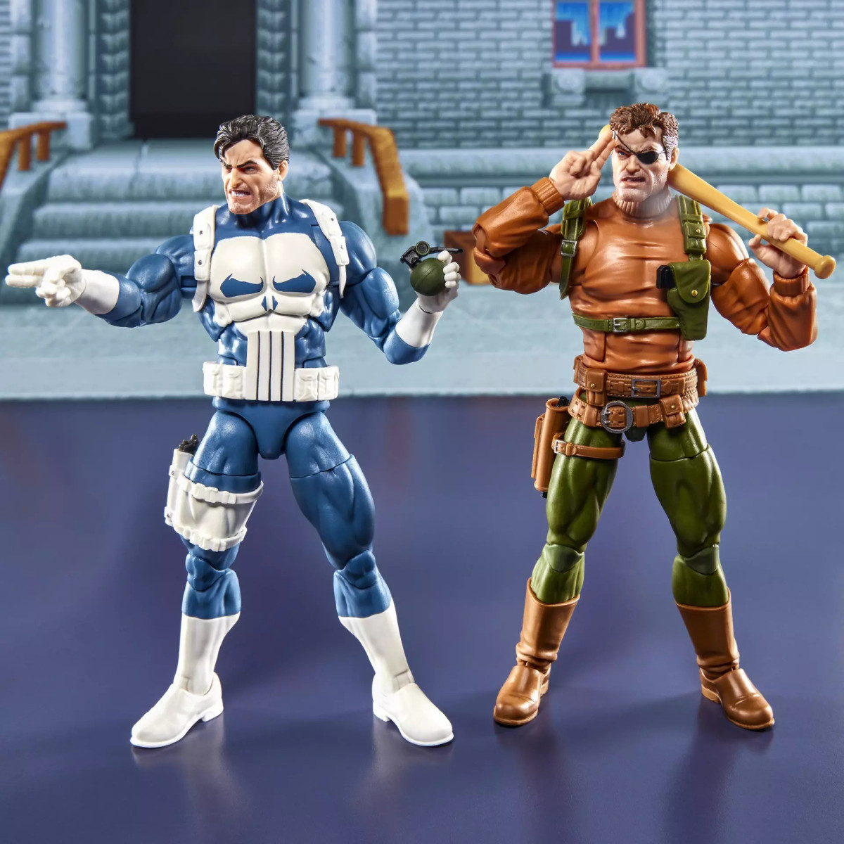 Hasbro Marvel Legends Series Gamerverse - The Punisher & Nick Fury