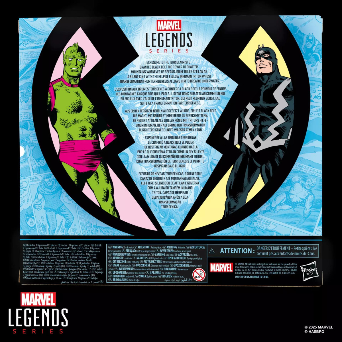 Hasbro Marvel Legends Series - Black Bolt & Triton
