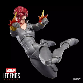 Marvel Legends - Black Widow (graue Uniform) - Mini Comics Wave 2