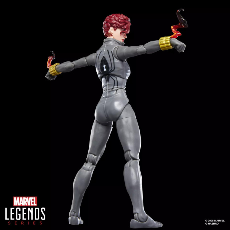 Marvel Legends - Black Widow (graue Uniform) - Mini Comics Wave 2