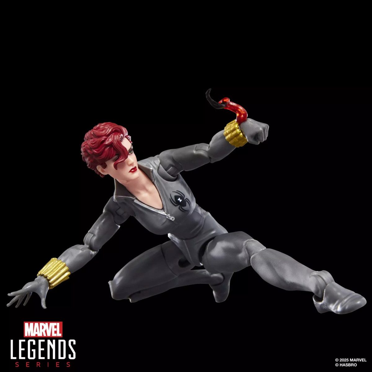 Marvel Legends - Black Widow (graue Uniform) - Mini Comics Wave 2