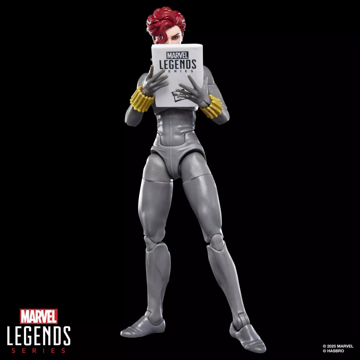 Marvel Legends - Black Widow (graue Uniform) - Mini Comics Wave 2