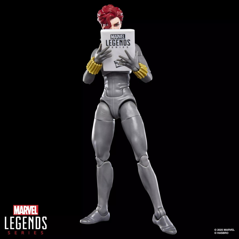 Marvel Legends - Black Widow (graue Uniform) - Mini Comics Wave 2