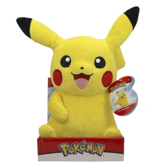 Jazwares Pokémon - Plüsch Pikachu Sitzend - 30cm