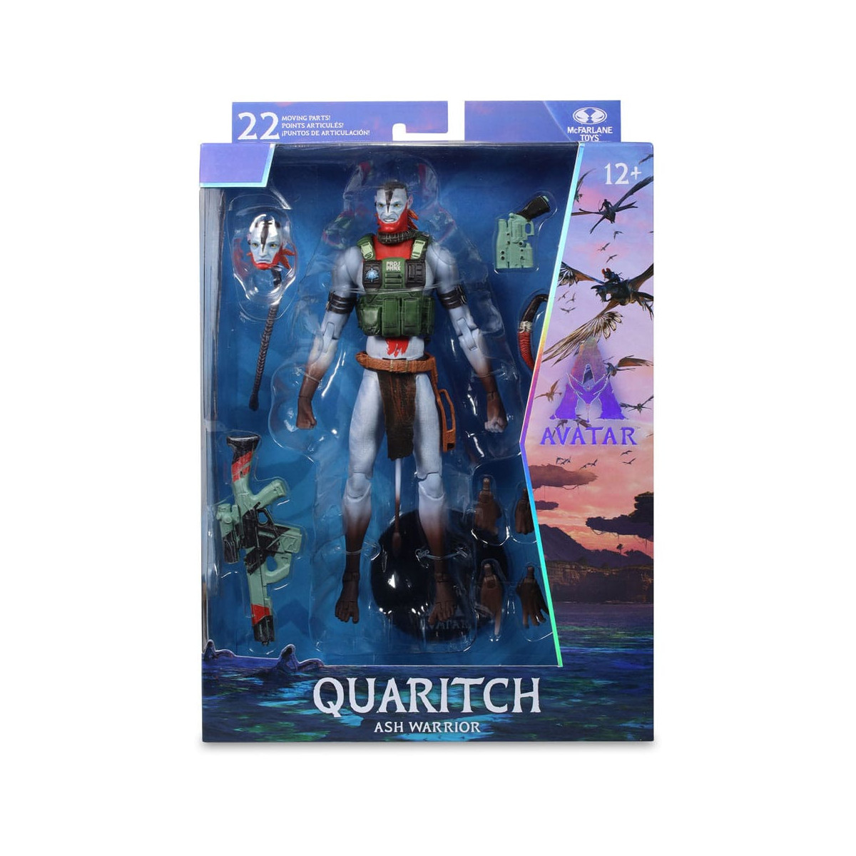 Mc Farlane - Avatar fire and Ash - Quaritch (Ash Warrior)