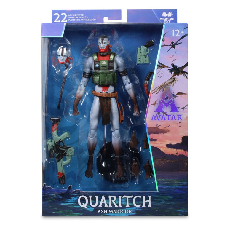 Mc Farlane - Avatar fire and Ash - Quaritch (Ash Warrior)