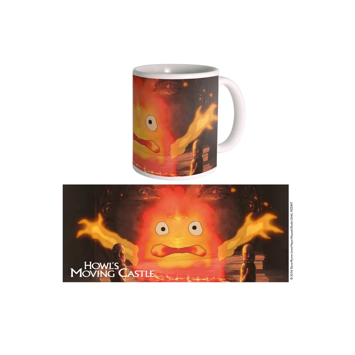 Semic - Tasse Ghibli 11 - Calcifer - Das wandelnde Schloss