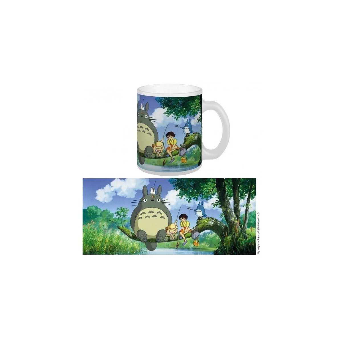 Semic - Ghibli Becher 01 - Totoro Angeln - Mein Nachbar Totoro