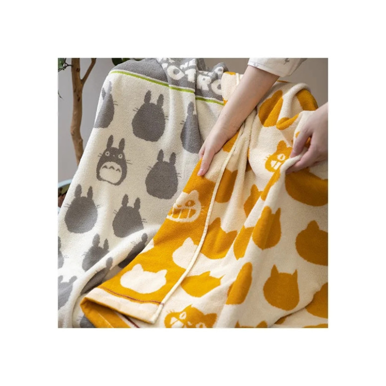 Marushin - Chatbus Siesta-Decke Beige 85x115 cm - Mein Nachbar Totoro