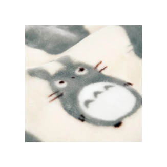 Marushin - Plaid Silhouette Totoro Grau 70x100 cm - Mein Nachbar Totoro