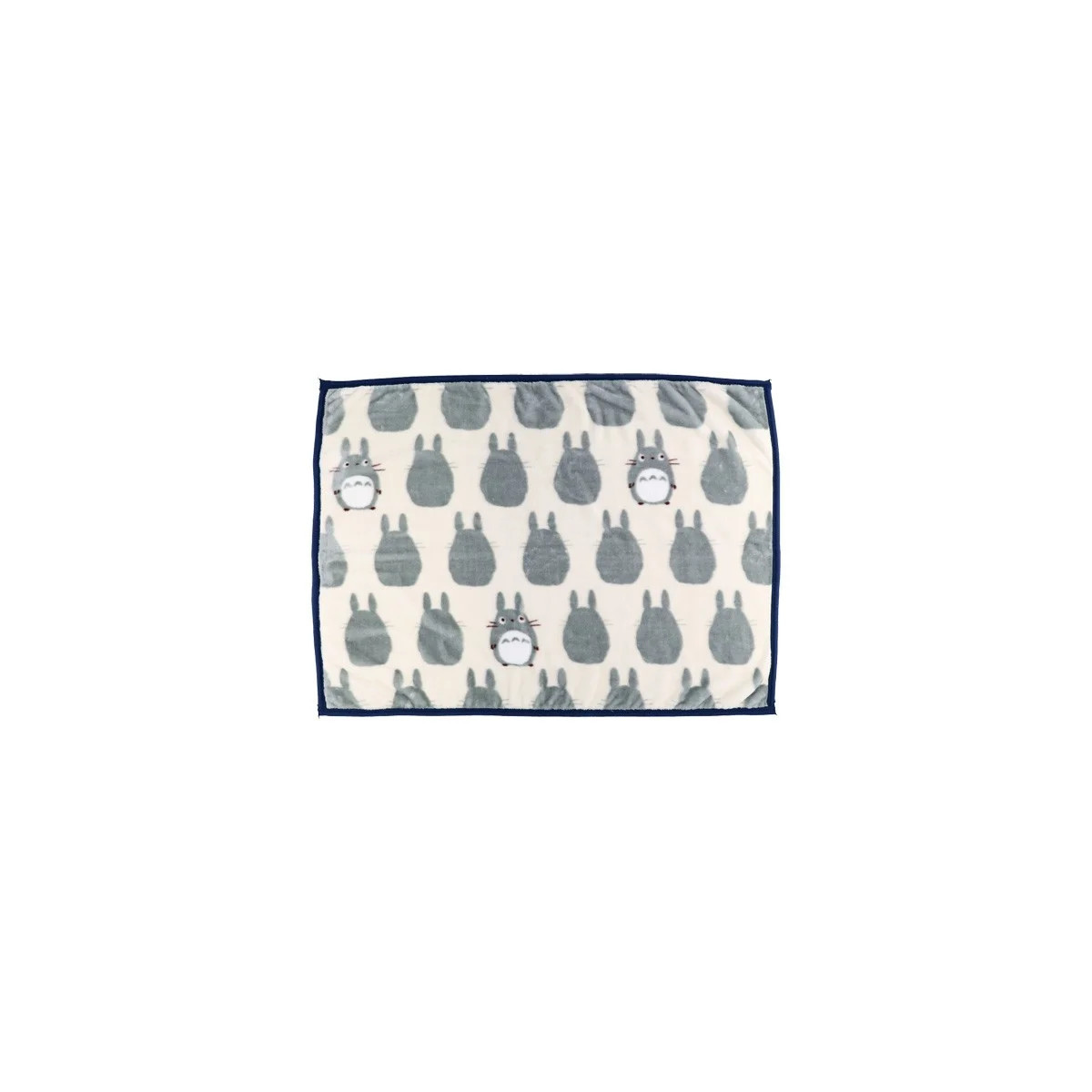 Marushin - Plaid Silhouette Totoro Grau 70x100 cm - Mein Nachbar Totoro