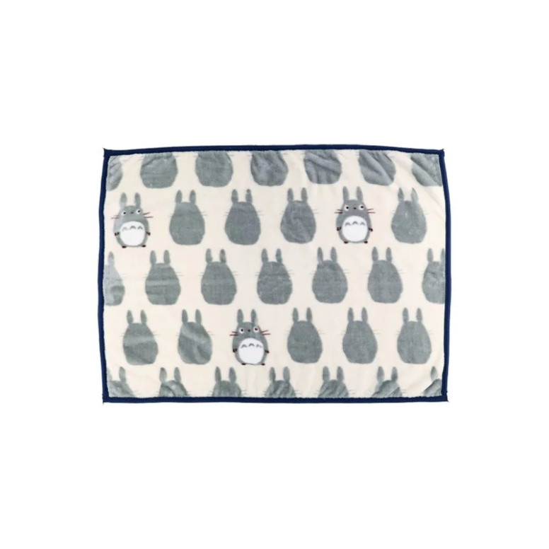 Marushin - Plaid Silhouette Totoro Grau 70x100 cm - Mein Nachbar Totoro