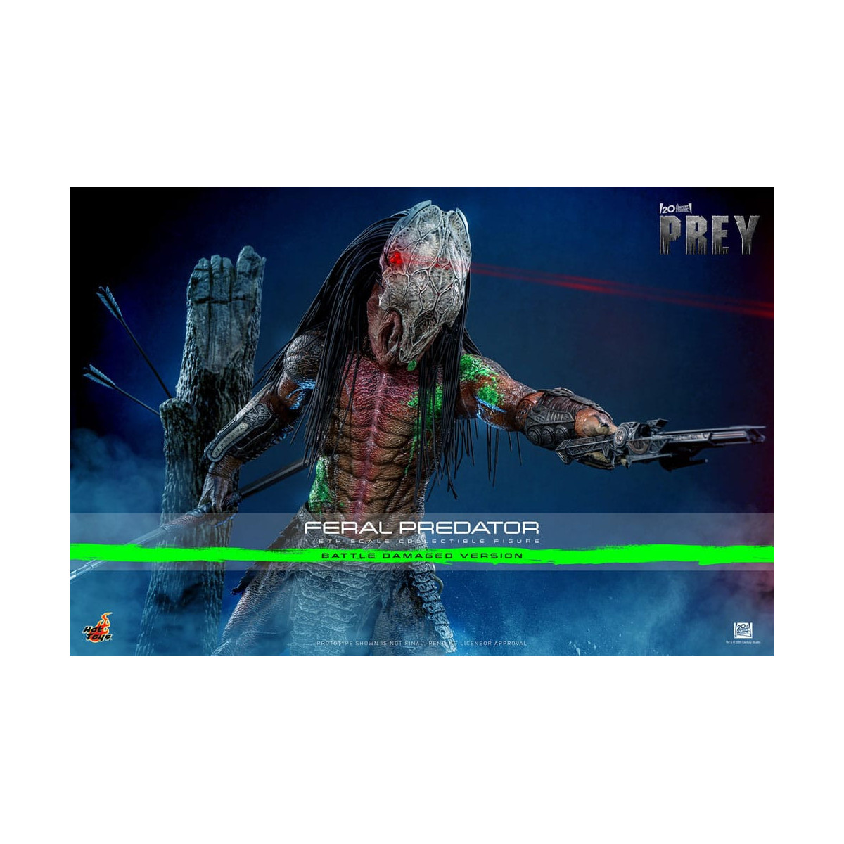 Hot Toys - Feral Predator (Battle Damaged Version) MMS 1/6 - Prey