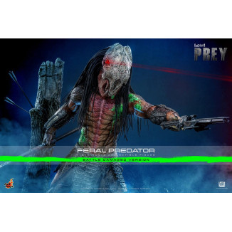 Hot Toys - Feral Predator (Battle Damaged Version) MMS 1/6 - Prey