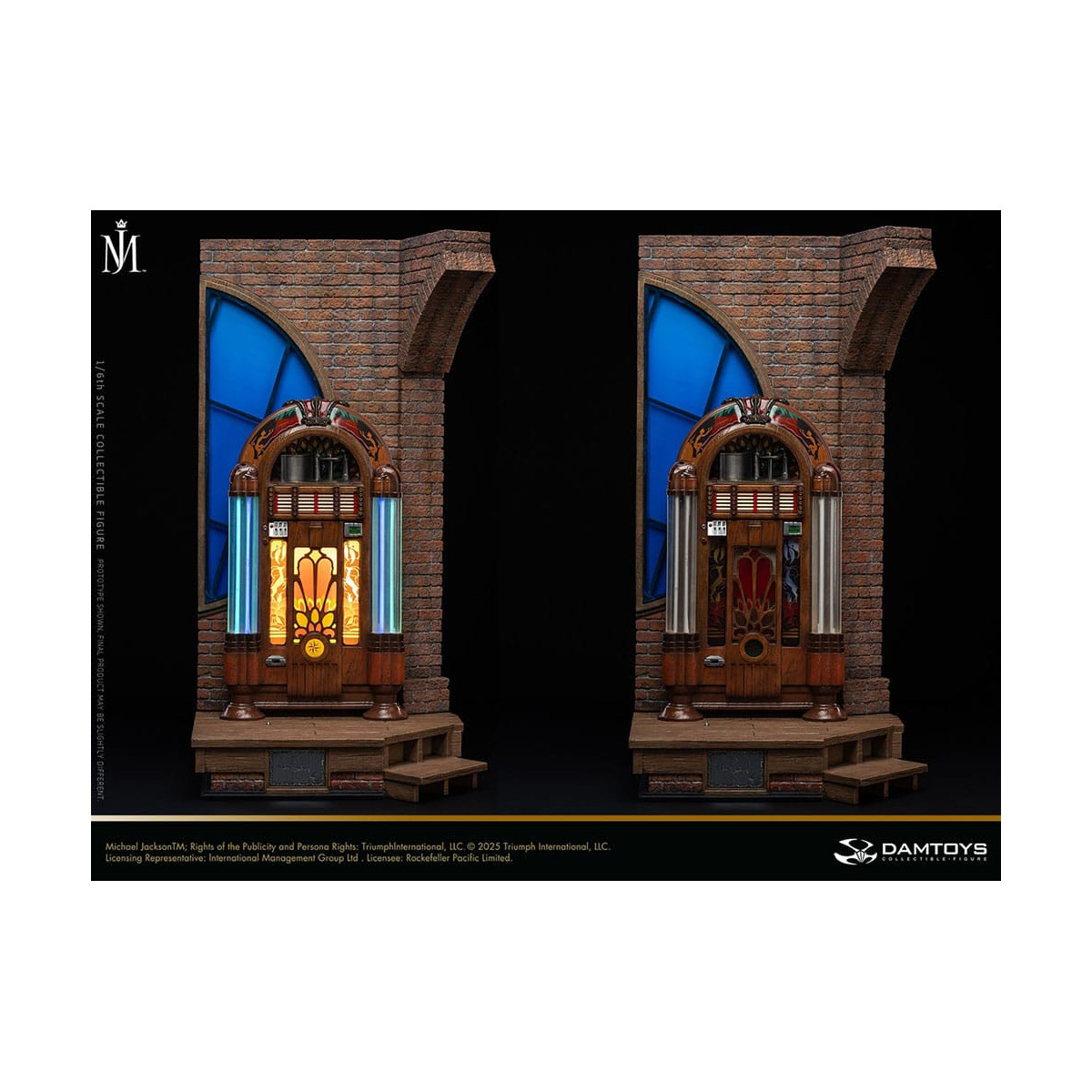 DAM TOYS - Michael Jackson - Michael Jackson Smooth Criminal (Deluxe) 1/6