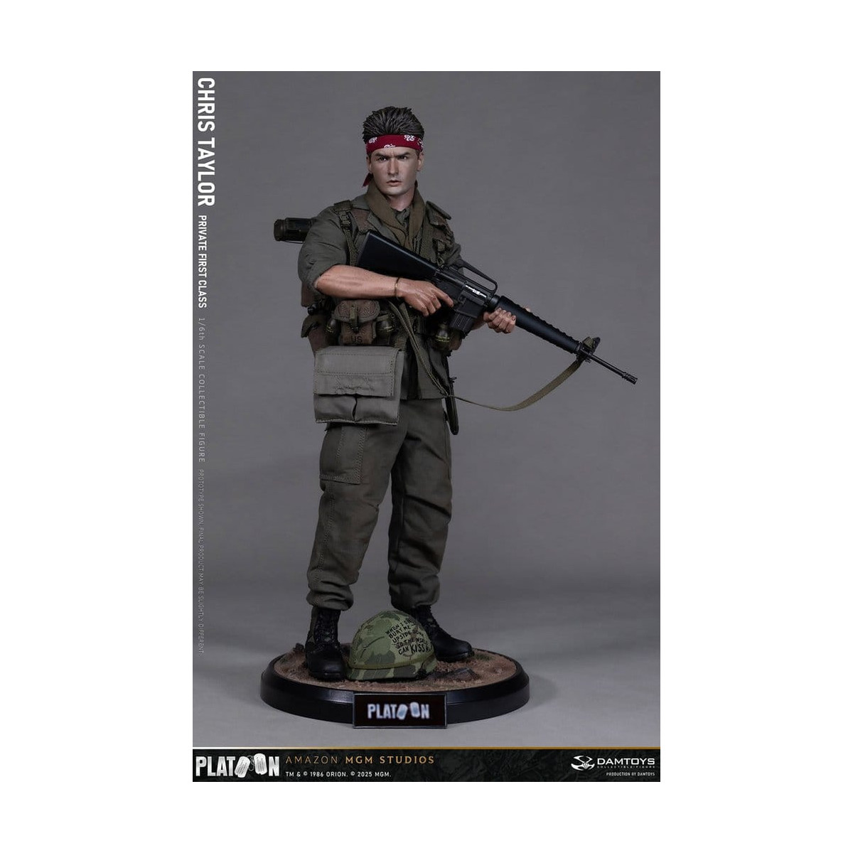 DAMTOYS - Platoon - Chris Taylor 1/6 Collectible