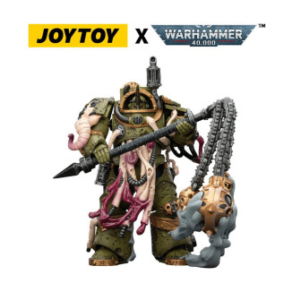 Joytoy - Death Guard - Blightlord Terminator 2 with Flail of Corruption 1/18 - Warhammer 40k
