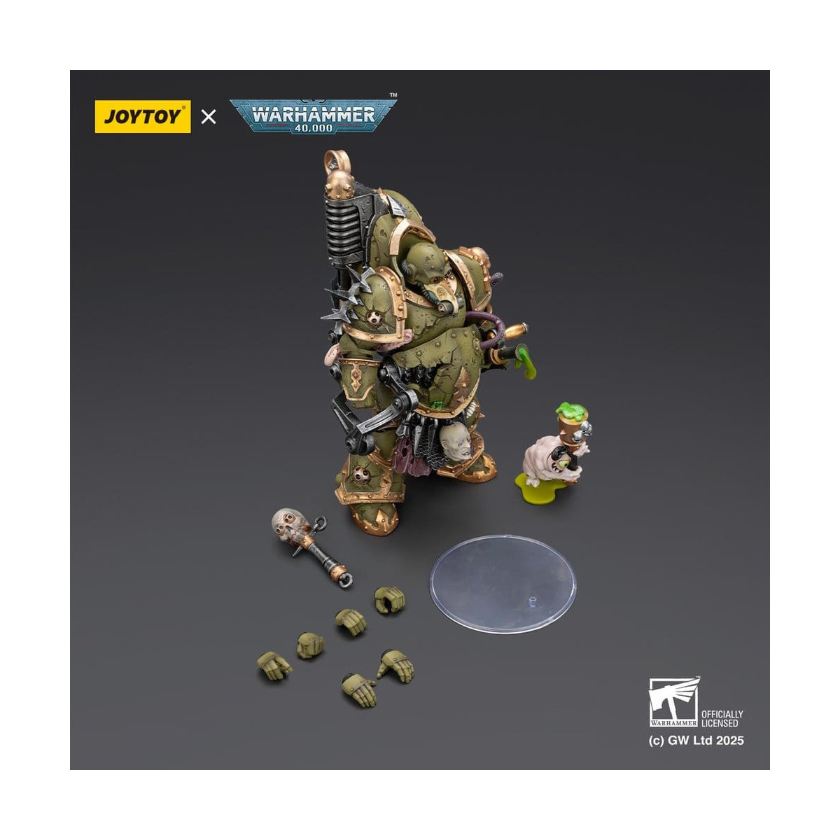 Joytoy - Death Guard - Foul Blight spawn with Plague Sprayer 1/18 - Warhammer 40k