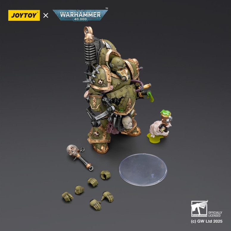 Joytoy - Death Guard - Foul Blight spawn with Plague Sprayer 1/18 - Warhammer 40k