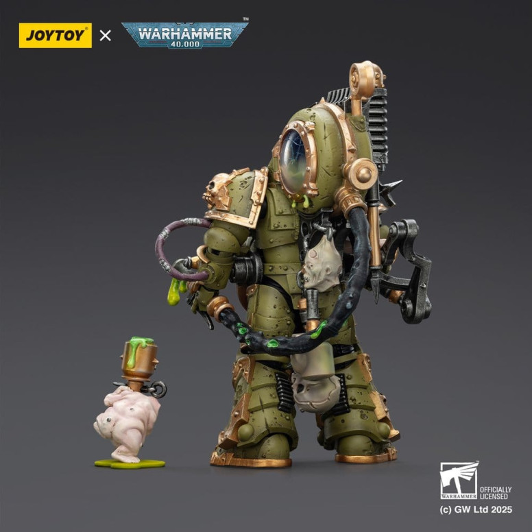 Joytoy - Death Guard - Foul Blight spawn with Plague Sprayer 1/18 - Warhammer 40k