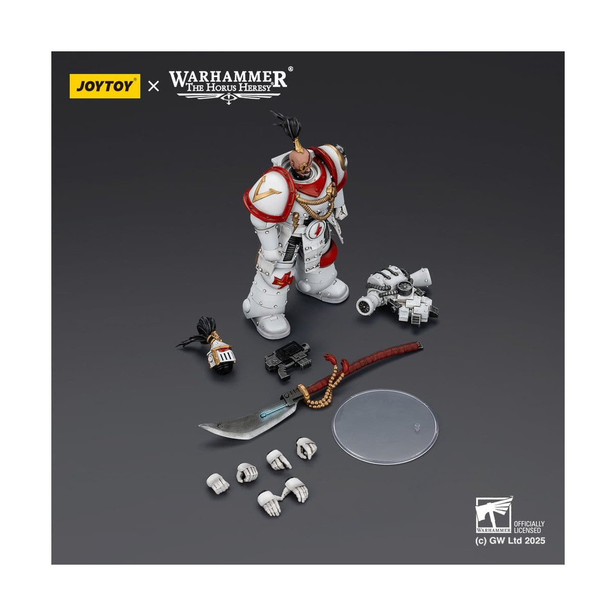 JoyToy Space Marines - White Scars - Legion Praetor 1/18 - The Horus Heresy