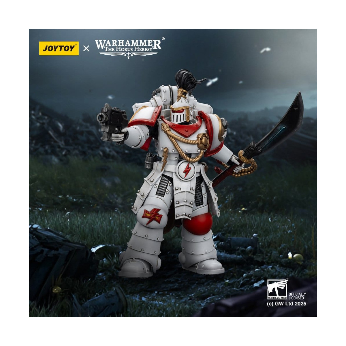 JoyToy Space Marines - White Scars - Legion Praetor 1/18 - The Horus Heresy