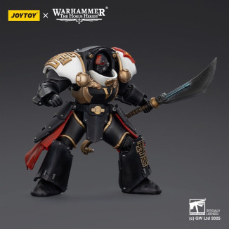 JoyToy Space Marines - White Scars - Ebon Keshig Terminator 1 with Power Glaive 1/18 - The Horus Heresy