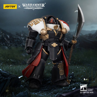 JoyToy Space Marines - White Scars - Ebon Keshig Terminator 1 with Power Glaive 1/18 - The Horus Heresy