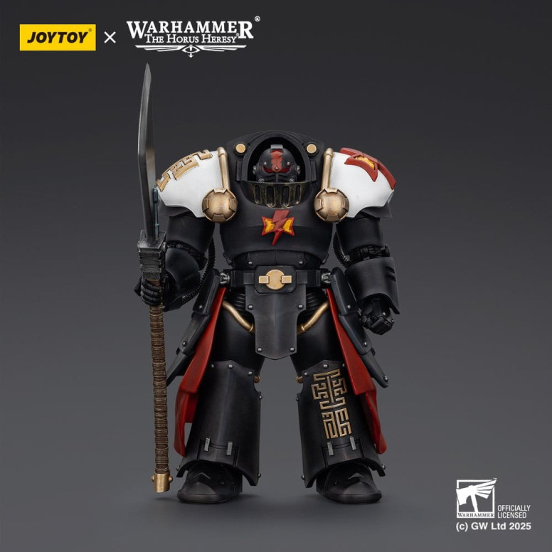 JoyToy Space Marines - White Scars - Ebon Keshig Terminator 2 with Power Glaive 1/18 - The Horus Heresy