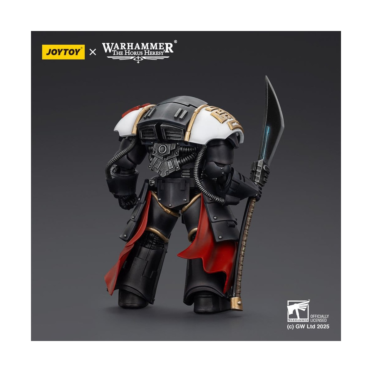 JoyToy Space Marines - White Scars - Ebon Keshig Terminator 2 with Power Glaive 1/18 - The Horus Heresy