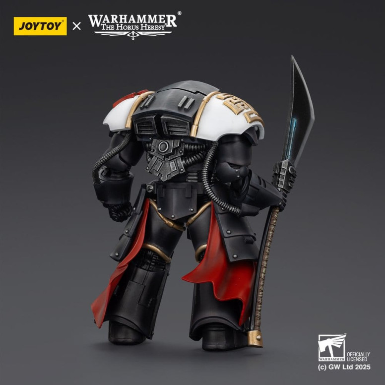 JoyToy Space Marines - White Scars - Ebon Keshig Terminator 2 with Power Glaive 1/18 - The Horus Heresy