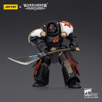 JoyToy Space Marines - White Scars - Ebon Keshig Terminator 2 with Power Glaive 1/18 - The Horus Heresy