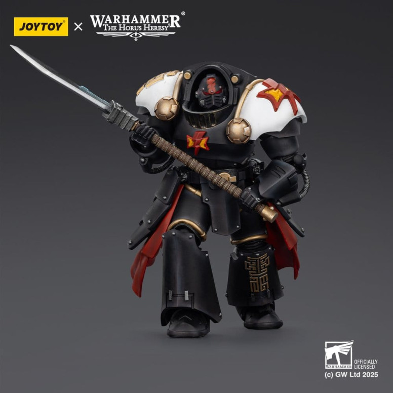 JoyToy Space Marines - White Scars - Ebon Keshig Terminator 2 with Power Glaive 1/18 - The Horus Heresy