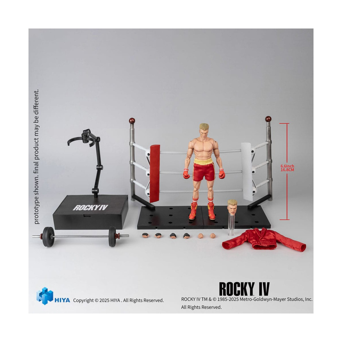 HIYA TOYS - IVAN DRAGO Exquisite Super Series 1/12 - Rocky IV