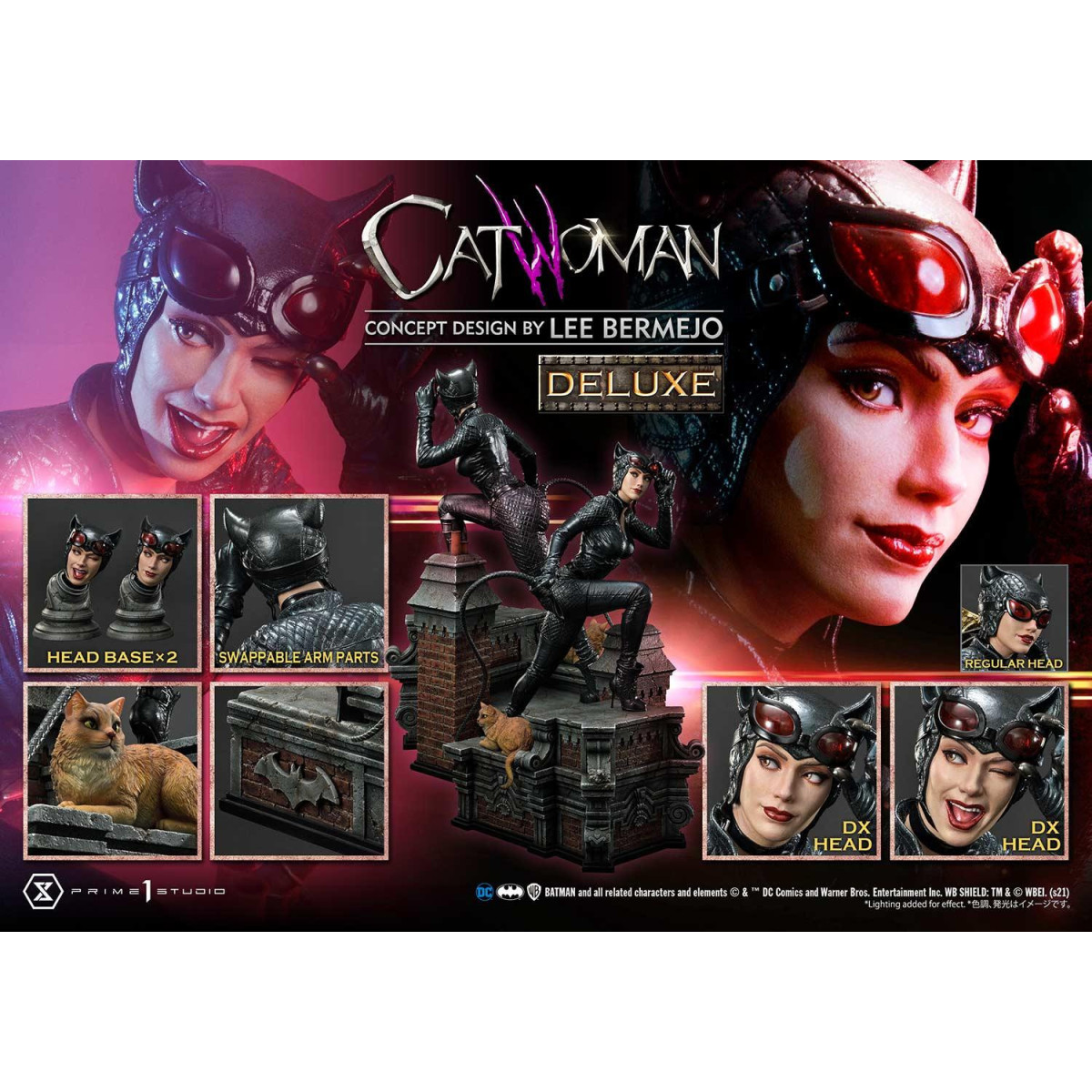 Prime 1 Studio - Catwoman Deluxe (Concept Design by Lee Bermejo) Museum Masterline 1/3